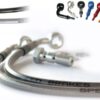 Tecnium - Brk Hose Kit Car/Blk Speedbrakes Aviation Remleiding Carbon/Zwart Verbinding