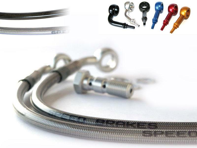 Tecnium - Brk Hose Kit 62-MG117-3 Rvs/blauw verbinding Speedbrakes Aviation