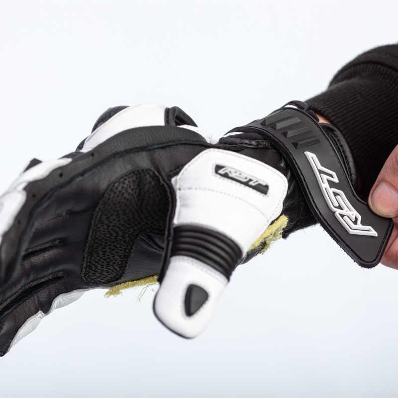 Rst - Glove Tractech Evo 4 Short Wit/Zwart Maat Xxl - Afbeelding 5
