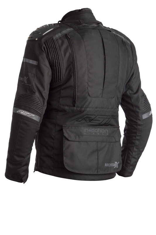 Rst - Jackt Adventure-X Airbag, Blk, Uk42 - Afbeelding 3