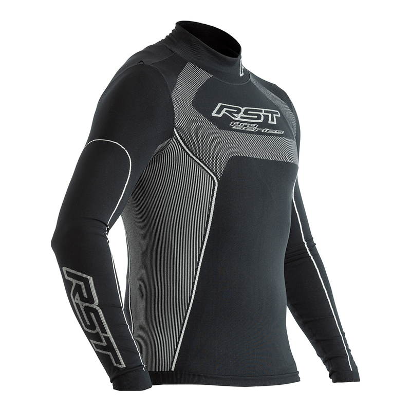 Rst - Base Tech X Coolmax Shirt Zwart S/M