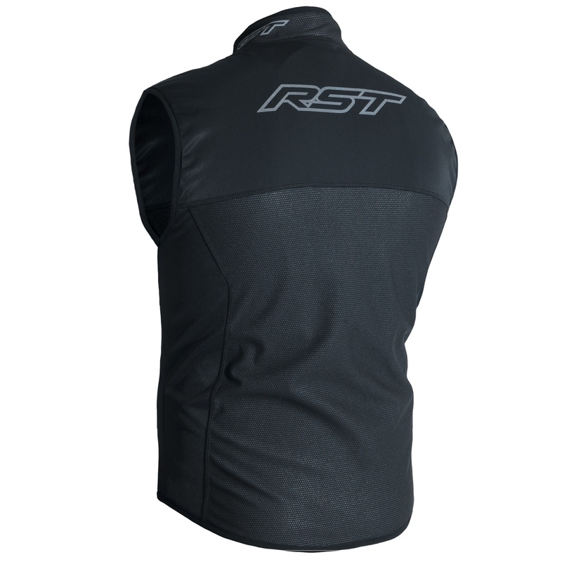 Rst - Vest Thermal Wind Block Mouwloos Zwart 3XL - Afbeelding 2