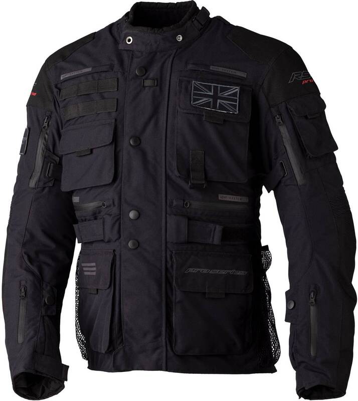 Rst - Jackt Ambush Txt Black Size 40