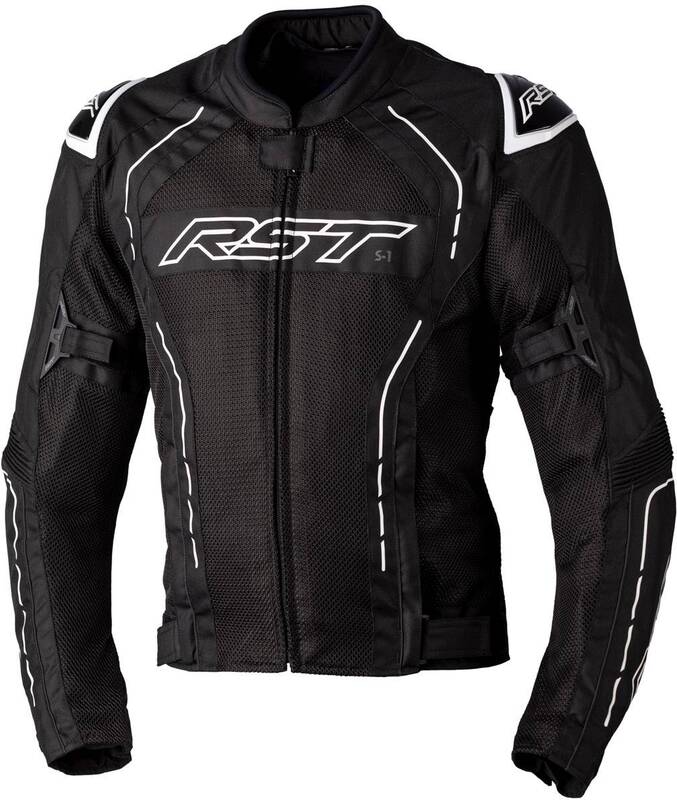 Rst - Jackt S1 Mesh Txt, Wht