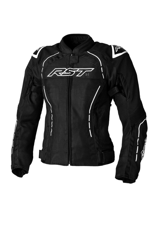Rst - Jackt S1 Mesh Txt Ldy, Wht