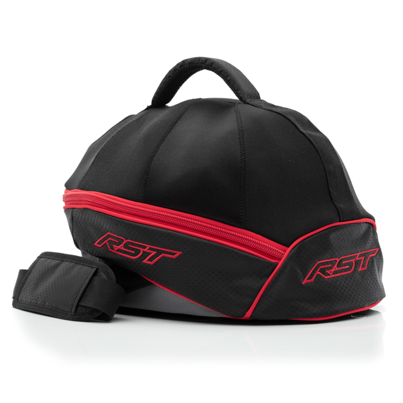 Rst - Helmet Bag Black Zwart/Rood