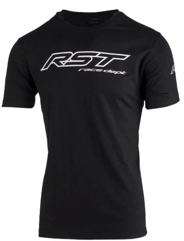 RST - T-Shirt Race Dept Logo, Zwart, M