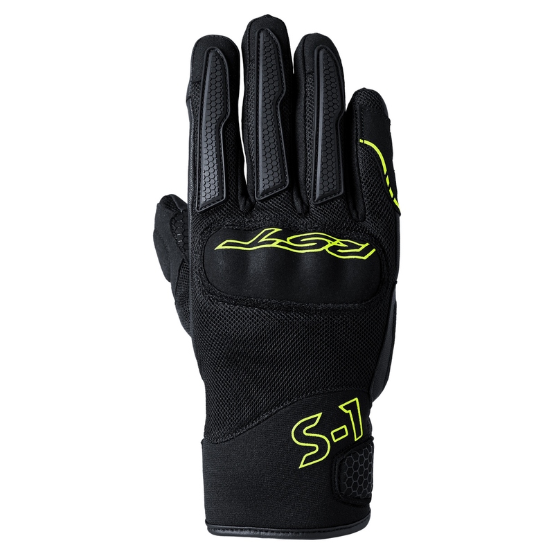 Rst - Gloves S-1 Mesh Neon Geel