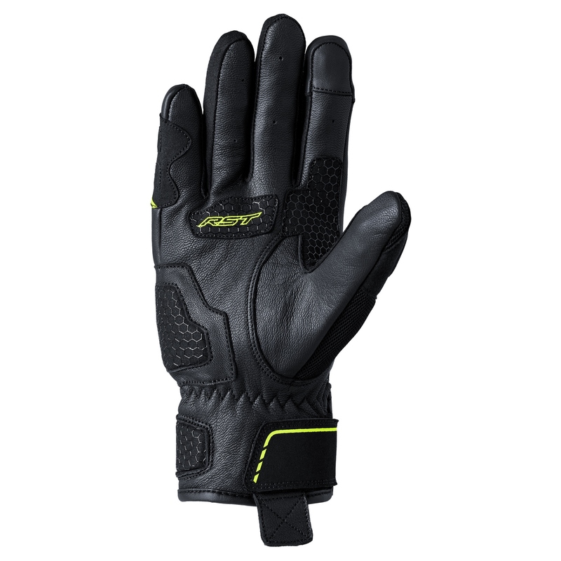 Rst - Gloves S-1 Mesh Neon Geel - Afbeelding 2