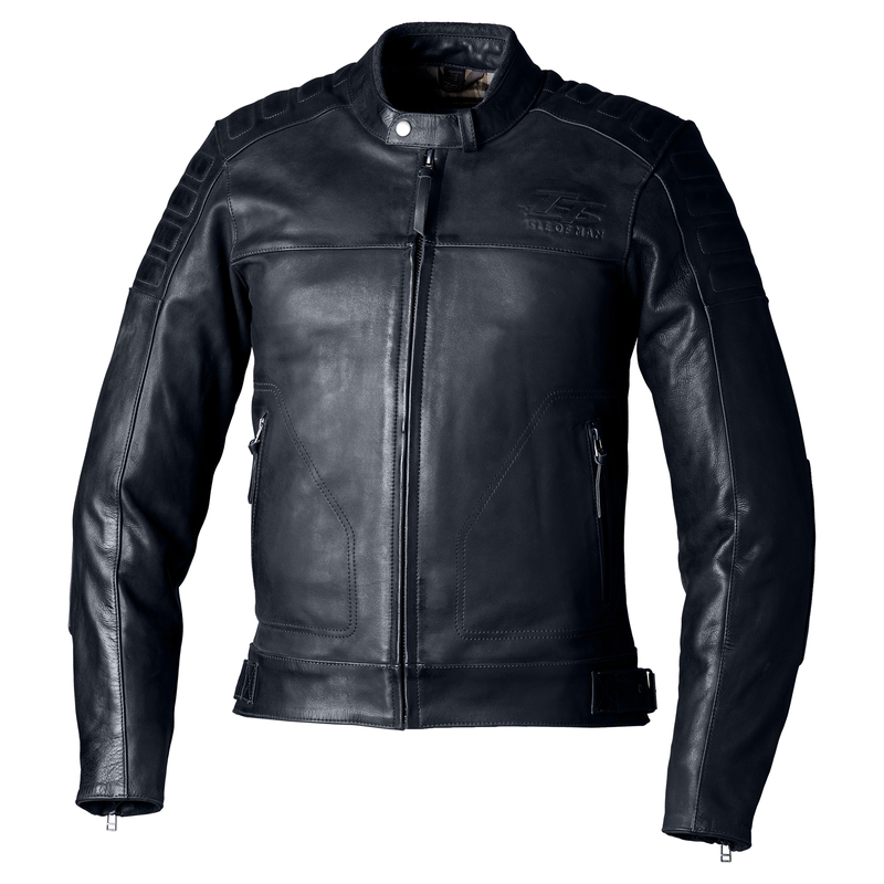 Rst - Jackt Brandish2 Lth Men Ce, Blk, 42