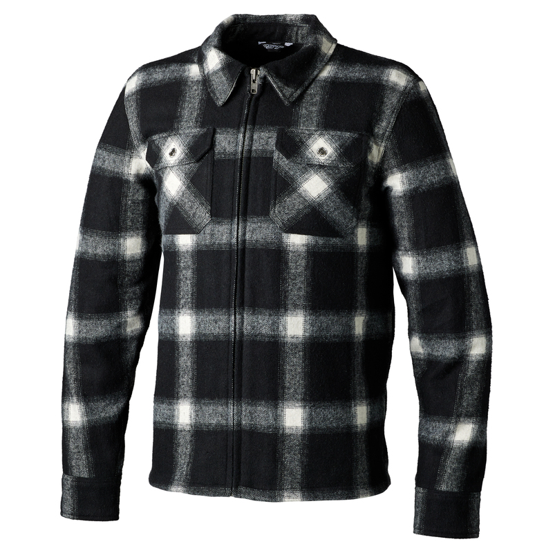 Rst - Shirt Brushed Txt Men Ce, Blk