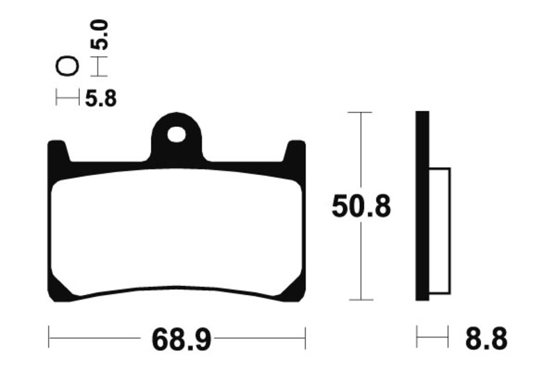 Tecnium - Brake Pads Organic