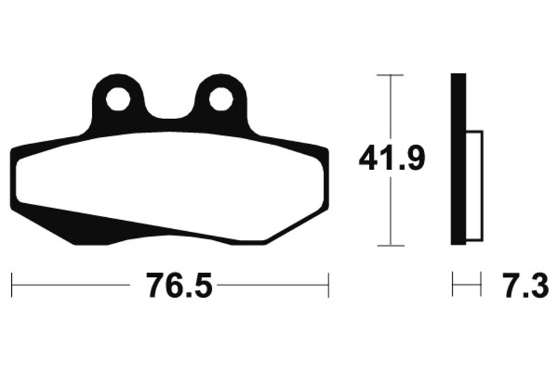 Tecnium - Brake Pads MA152 Organisch