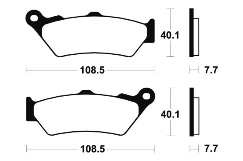 Tecnium - Brake Pads Organic