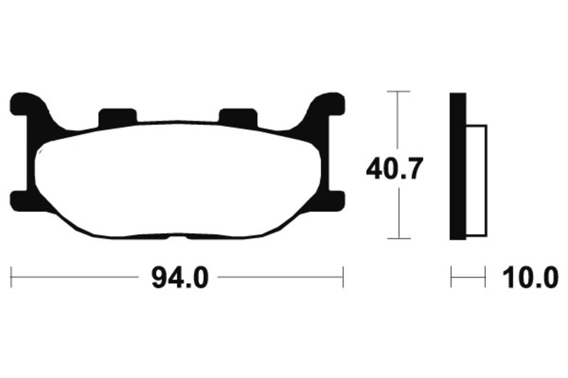 Tecnium - Brake Pads Organic