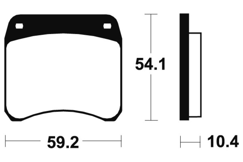 Tecnium - Brake Pads Ma23 Organic