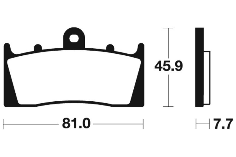 Tecnium - Brake Pads Ma243 Organic