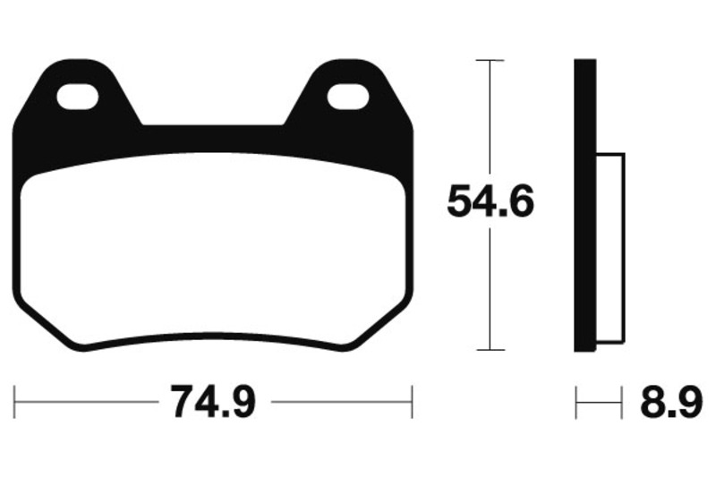 Tecnium - Brake Pads Organic