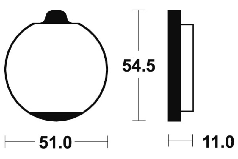 Tecnium - Brake Pads Ma30 Organic