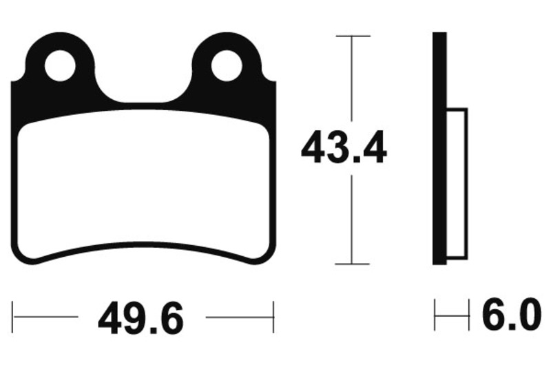 Tecnium - Brake Pads Ma302 Organisch