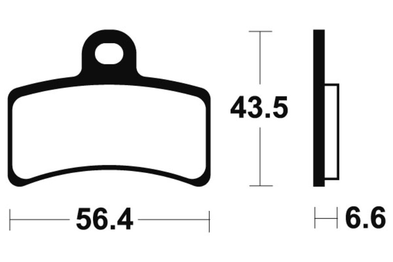 Tecnium - Brake Pads Ma315 Organic