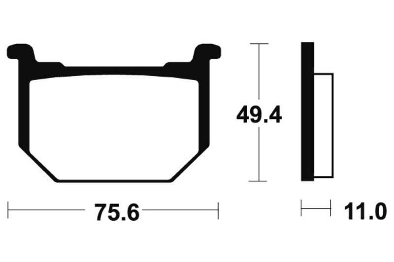 Tecnium - Brake Pads Ma33 Organic