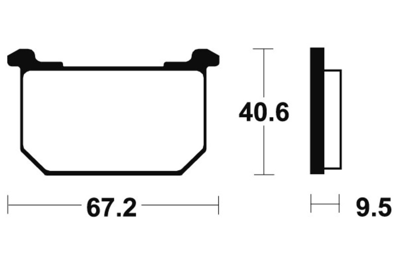 Tecnium - Brake Pads Ma40 Organic