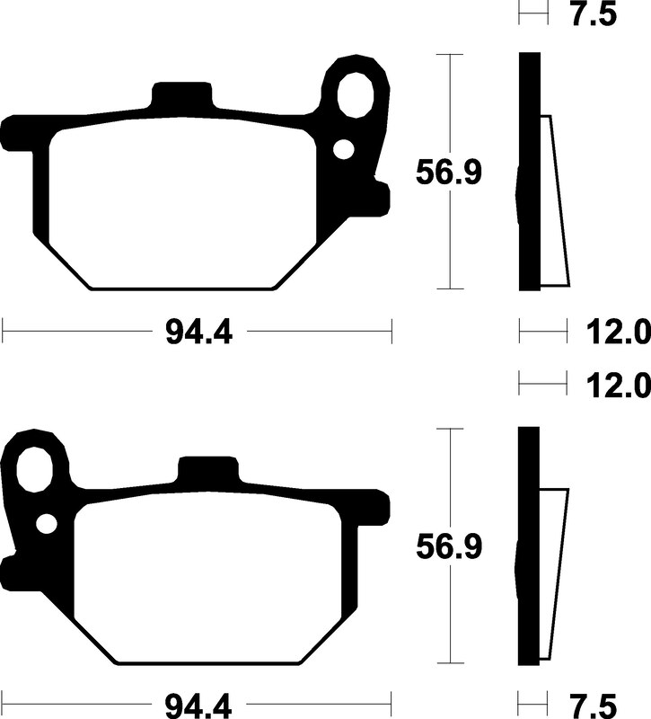 Tecnium - Brake Pads MA45 Organic