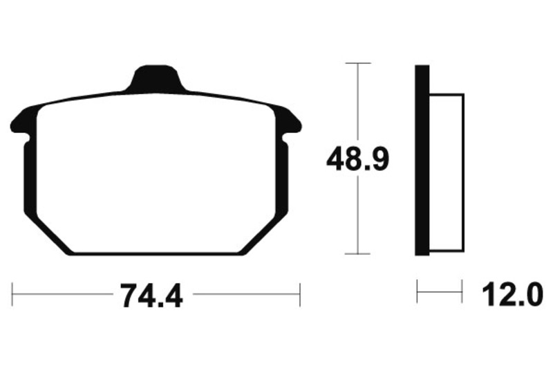 Tecnium - Brake Pads Organic