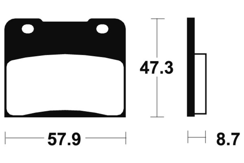 Tecnium - Brake Pads Organic
