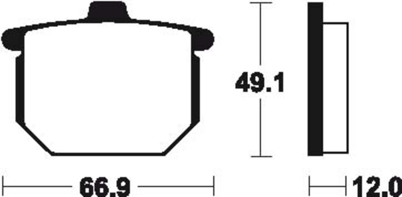 Tecnium - Brake Pads MA8 Organic