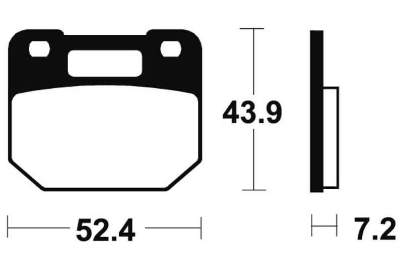 Tecnium - Brake Pads MA87 Organisch