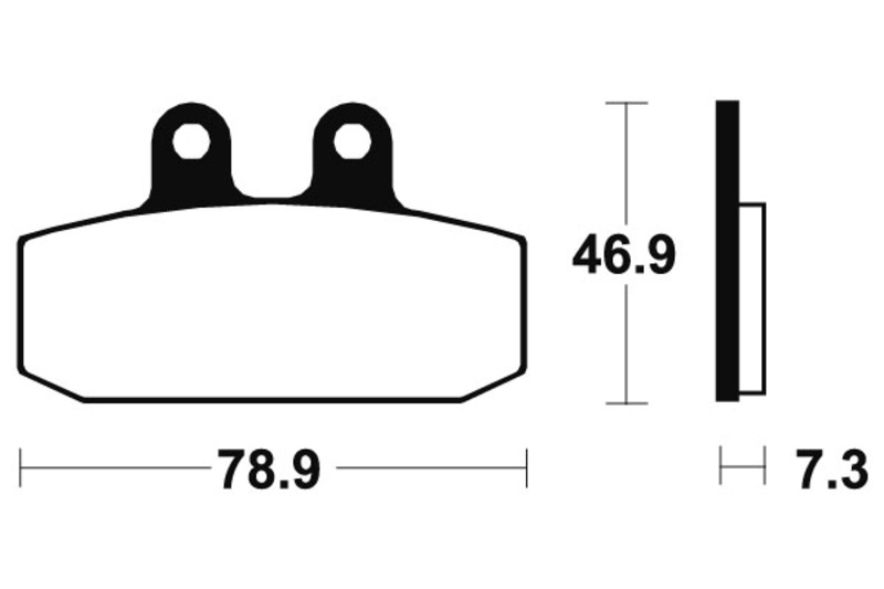Tecnium - Brake Pads Ma88 Organic
