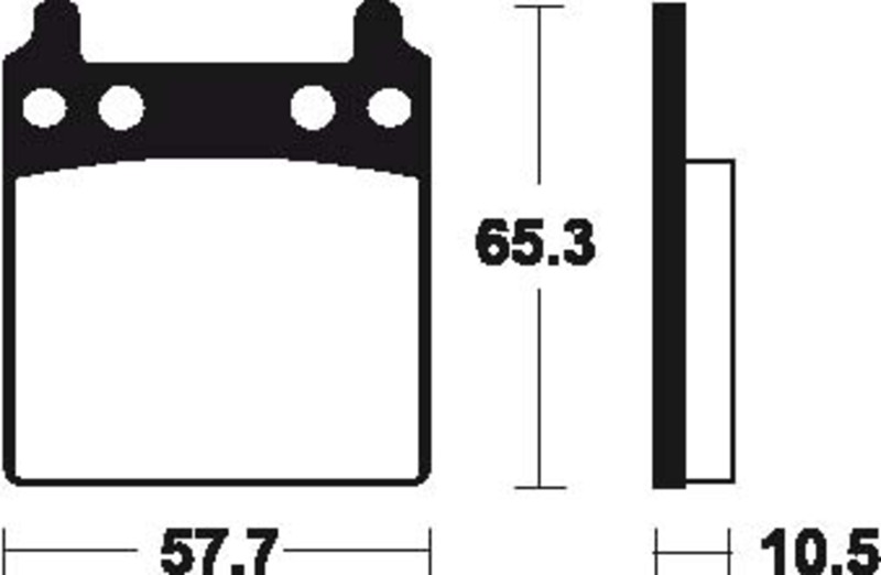 Tecnium - Brake Pads MA9 Organisch