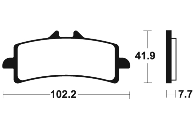 Tecnium - Brake Pads Sinter Metal Carbon