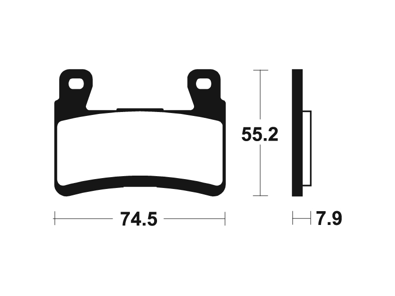Tecnium - Brake Pads Sinter Metal Carbon