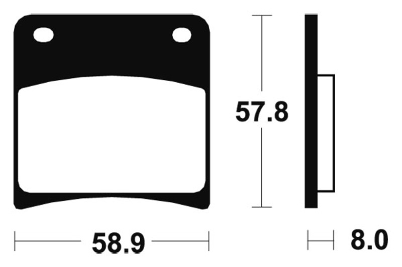 Tecnium - Brake Pads Mf120 Sinter Metal