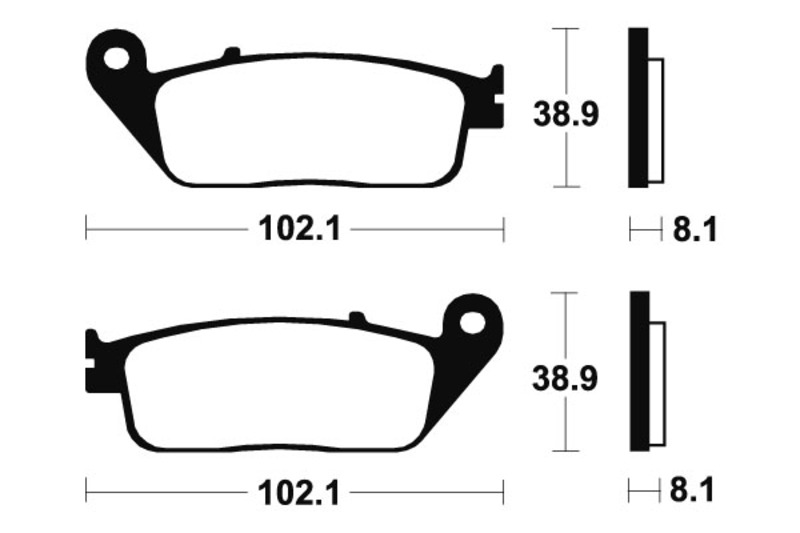 Tecnium - Brake Pads Sinter Metal