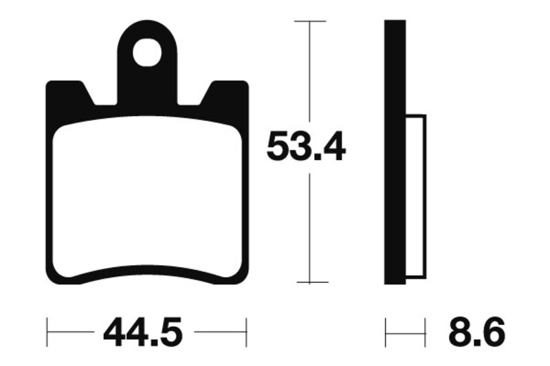 Tecnium - Brake Pads Mf240 Sinter Metal
