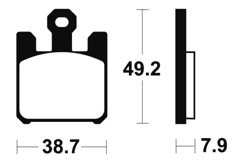Tecnium - Brake Pads Sinter Metal