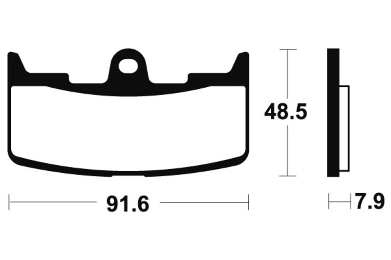 Tecnium - Brake Pads Sinter Metal MF295