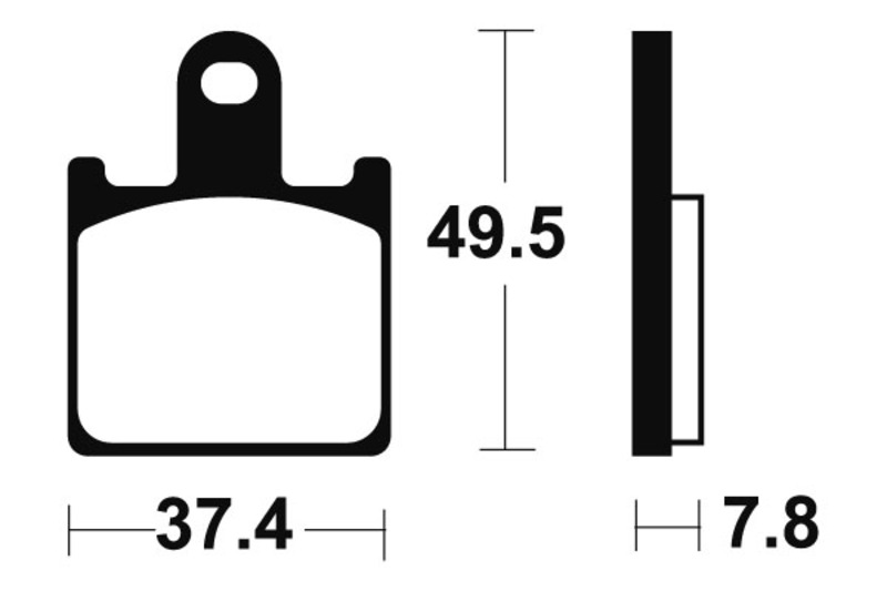 Tecnium - Brake Pads Sinter Metal