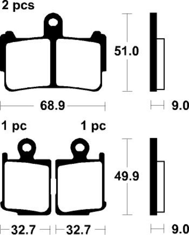 Tecnium - Brake Pads Sinter Metal