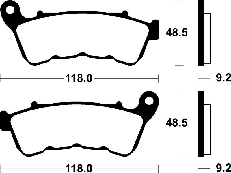 Tecnium - Brake Pads Sintered Metal