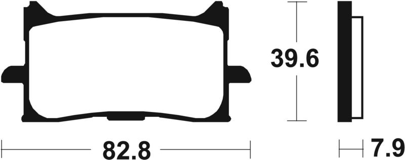 Tecnium - Brake Pads Mf440 Sinter Metal