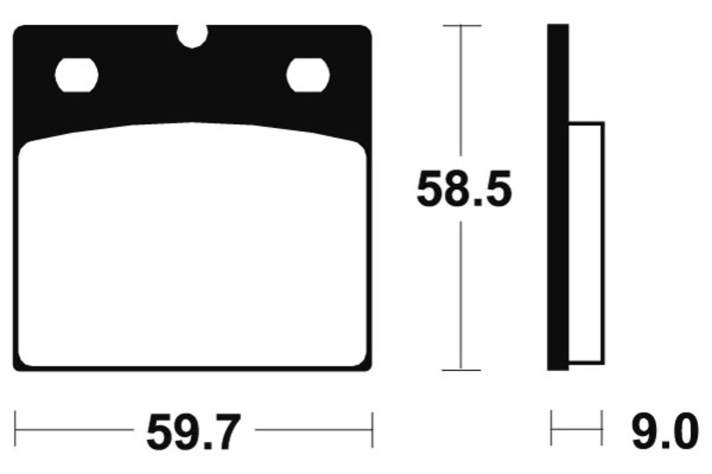 Tecnium - Brake Pads Mf54 Sinter Metal
