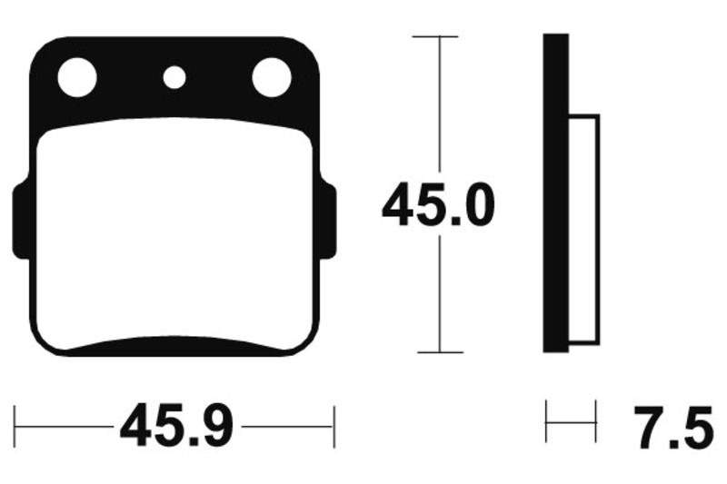 Tecnium - Brake Pads MO92 Sinter Metal voor MX/ATV