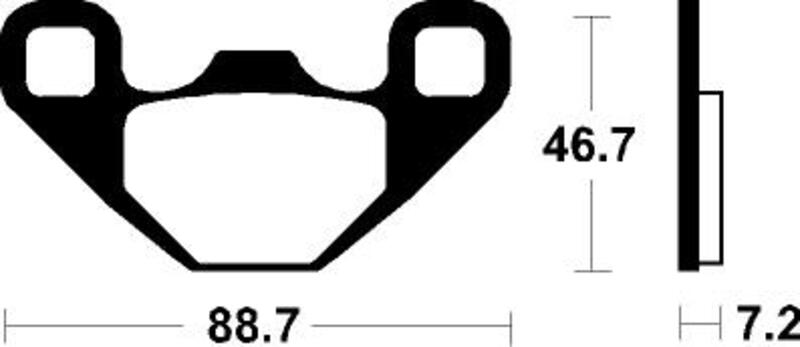 Tecnium - Brake Pads Sinter Metal voor Racing MX/ATV