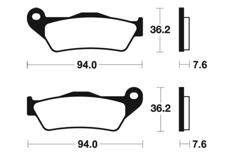 Tecnium - Brake Pads Sintered Metal