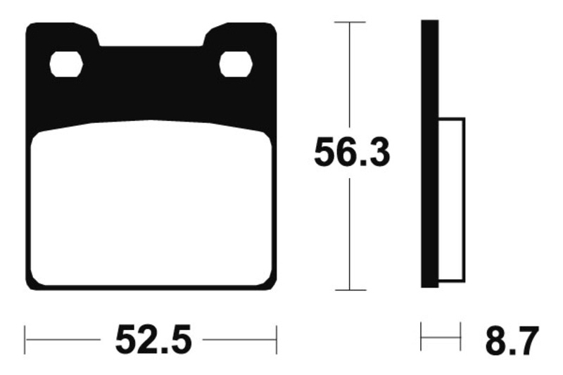 Tecnium - Brake Pads Sinter Metal MR201